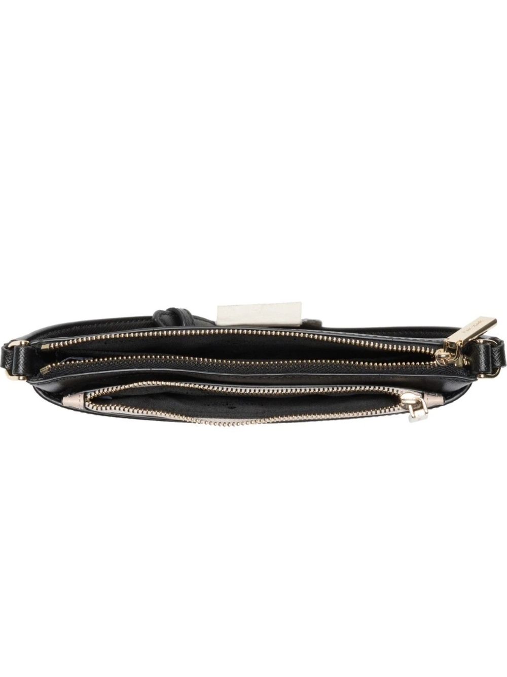 NWT Kate Spade K7402 Sadie Crossbody Bag W/ Removable Pouch - Black - Picture 6 of 7